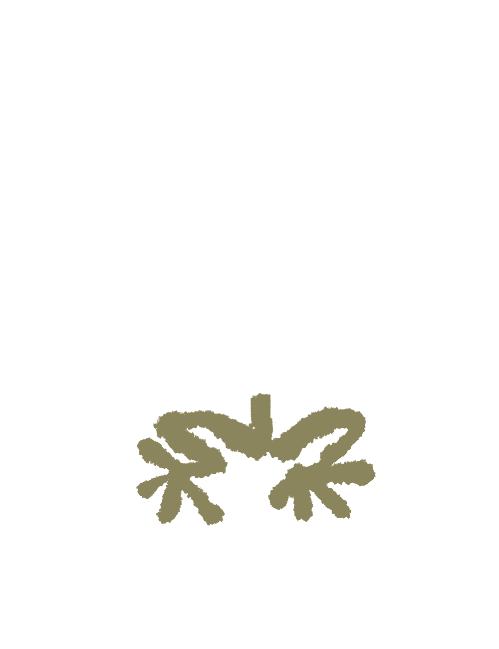 Illustration of a stylized brownish-beige legs of frog.