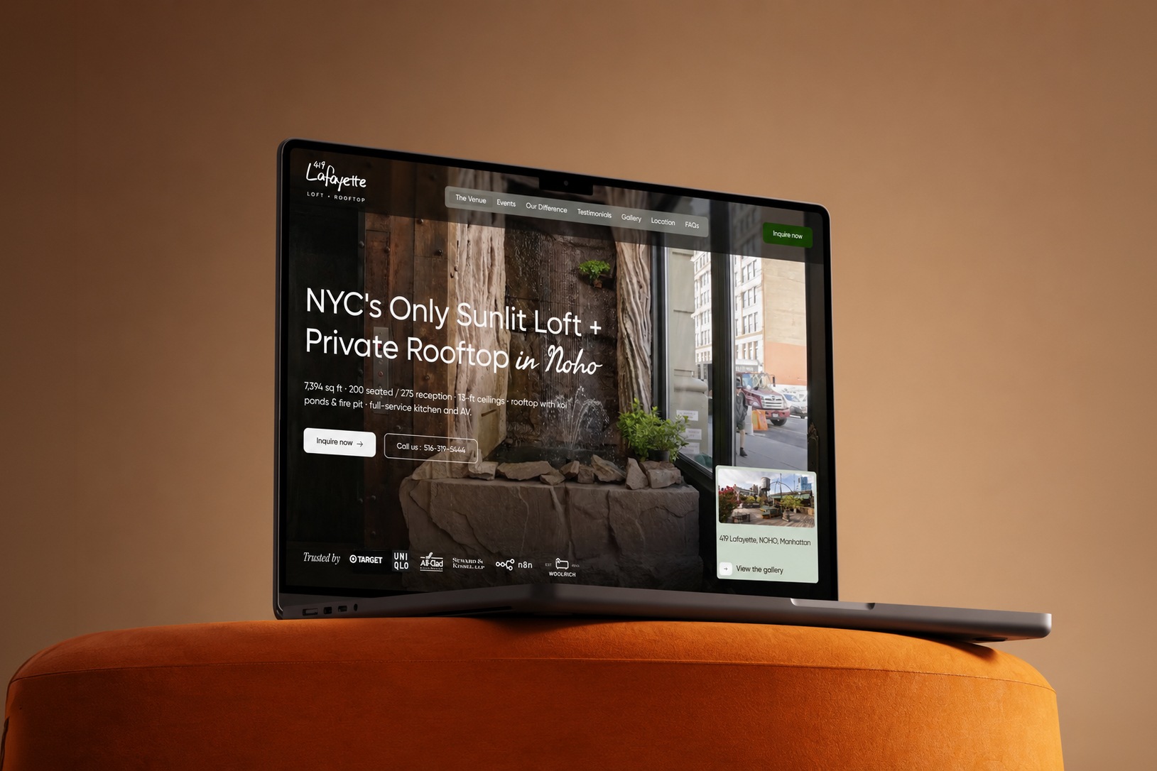 Website portfolio example
