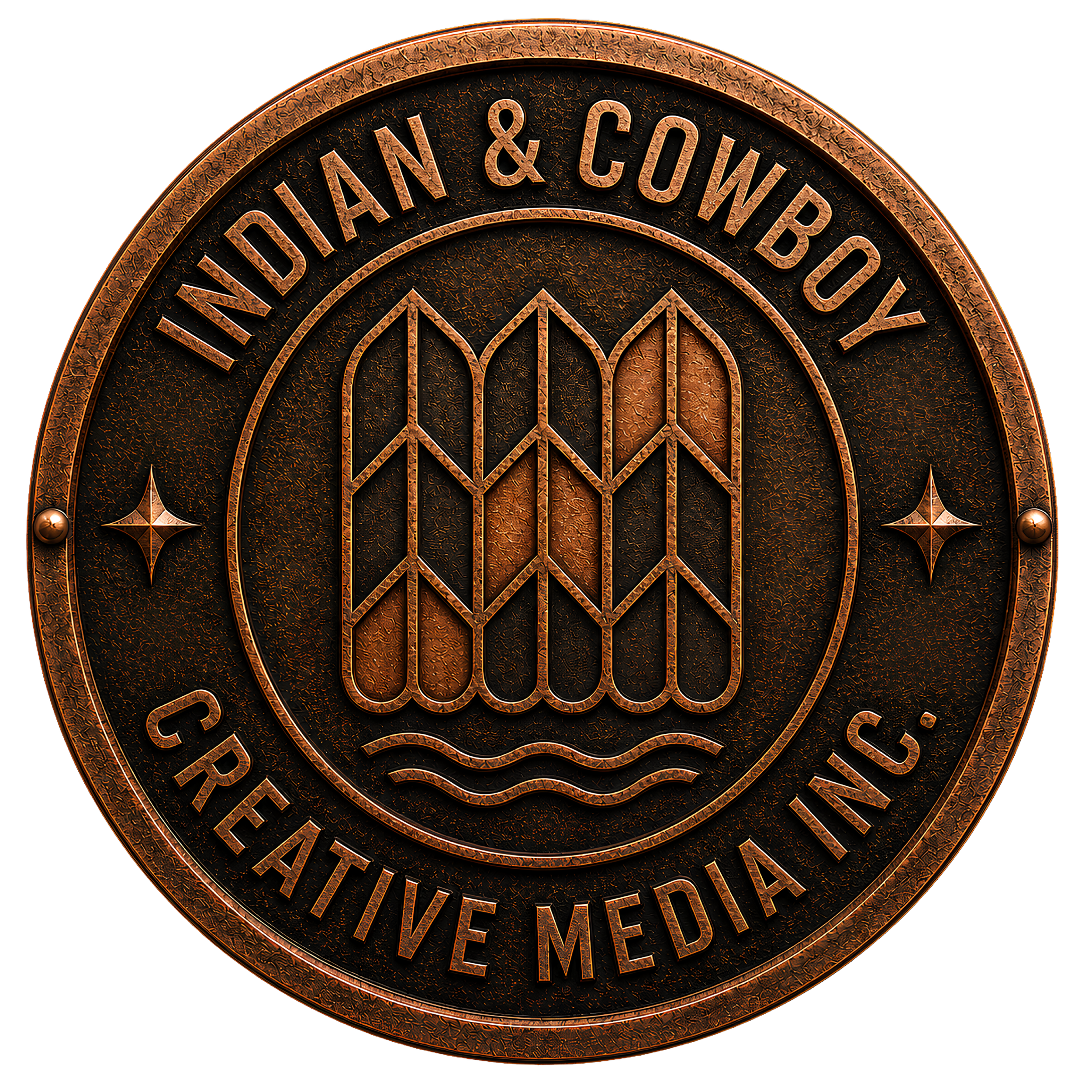 Indian & Cowboy Creative Logo