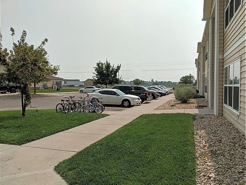 Exterior of buildings