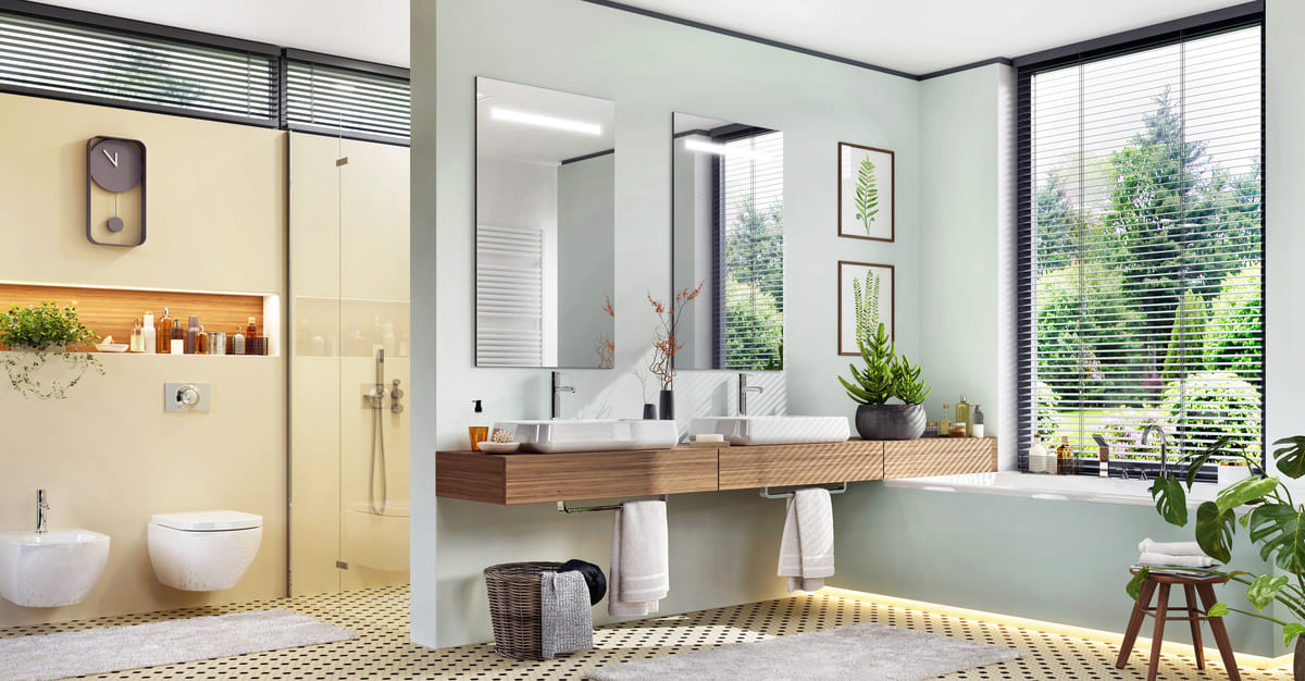 Douche et équipements de salle de bain