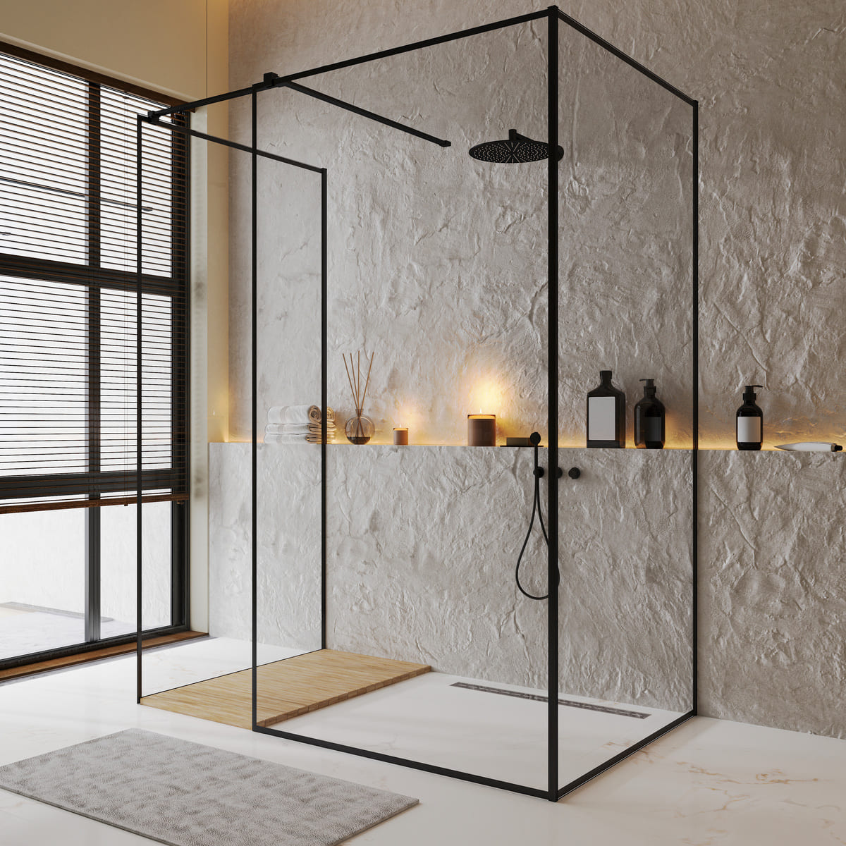 Salle de bain réalisée sur mesure par SBI
