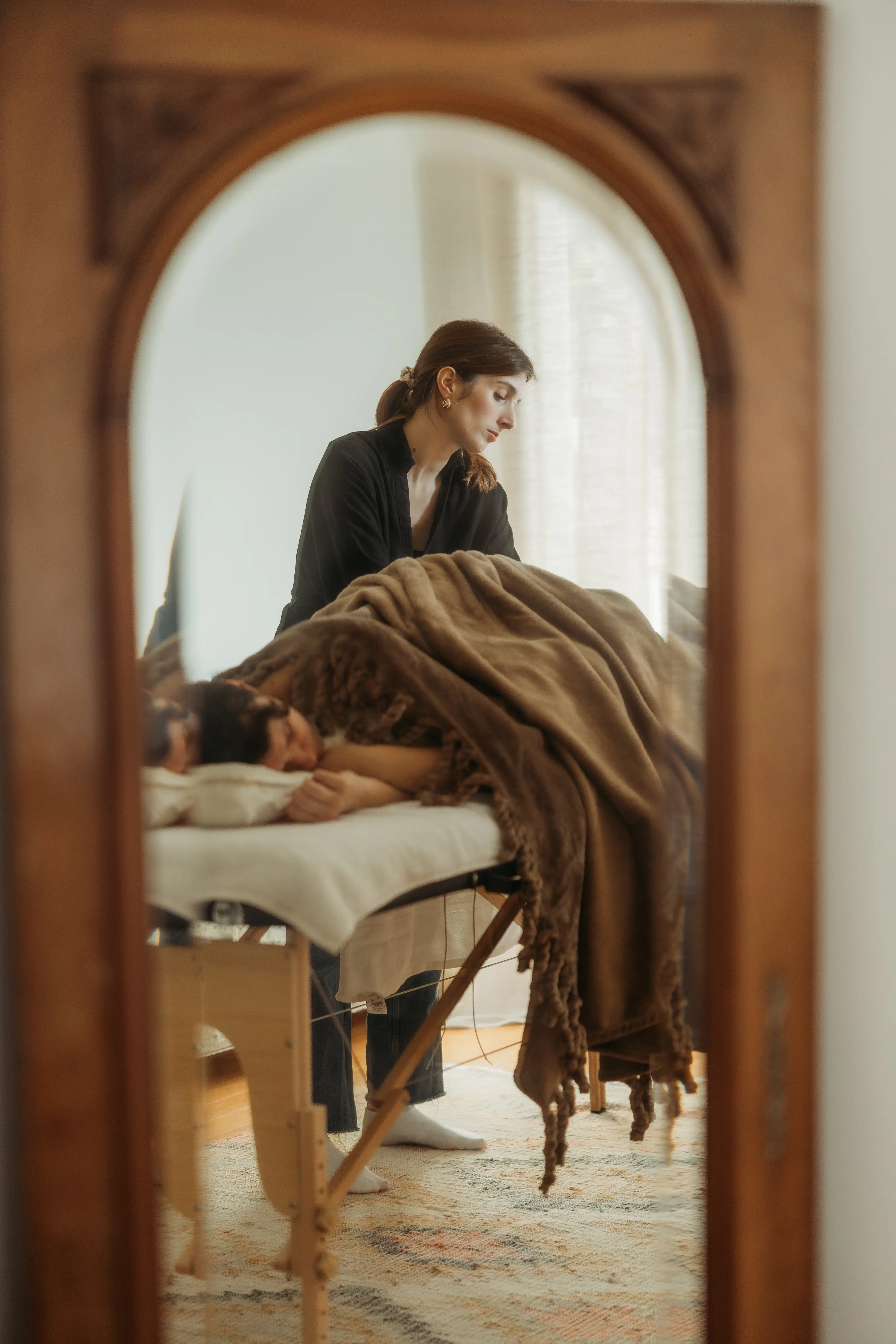 Jessy Lechipey praticienne bien-être périnatalité massage au cabinet