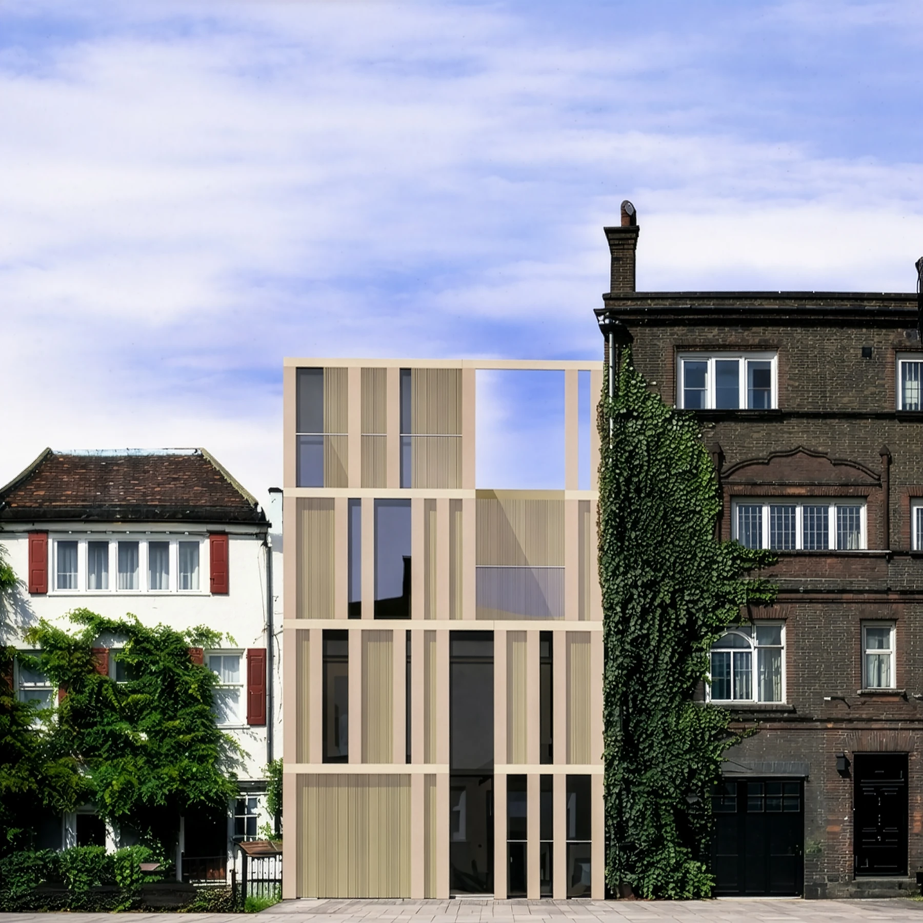 Facade study in context.