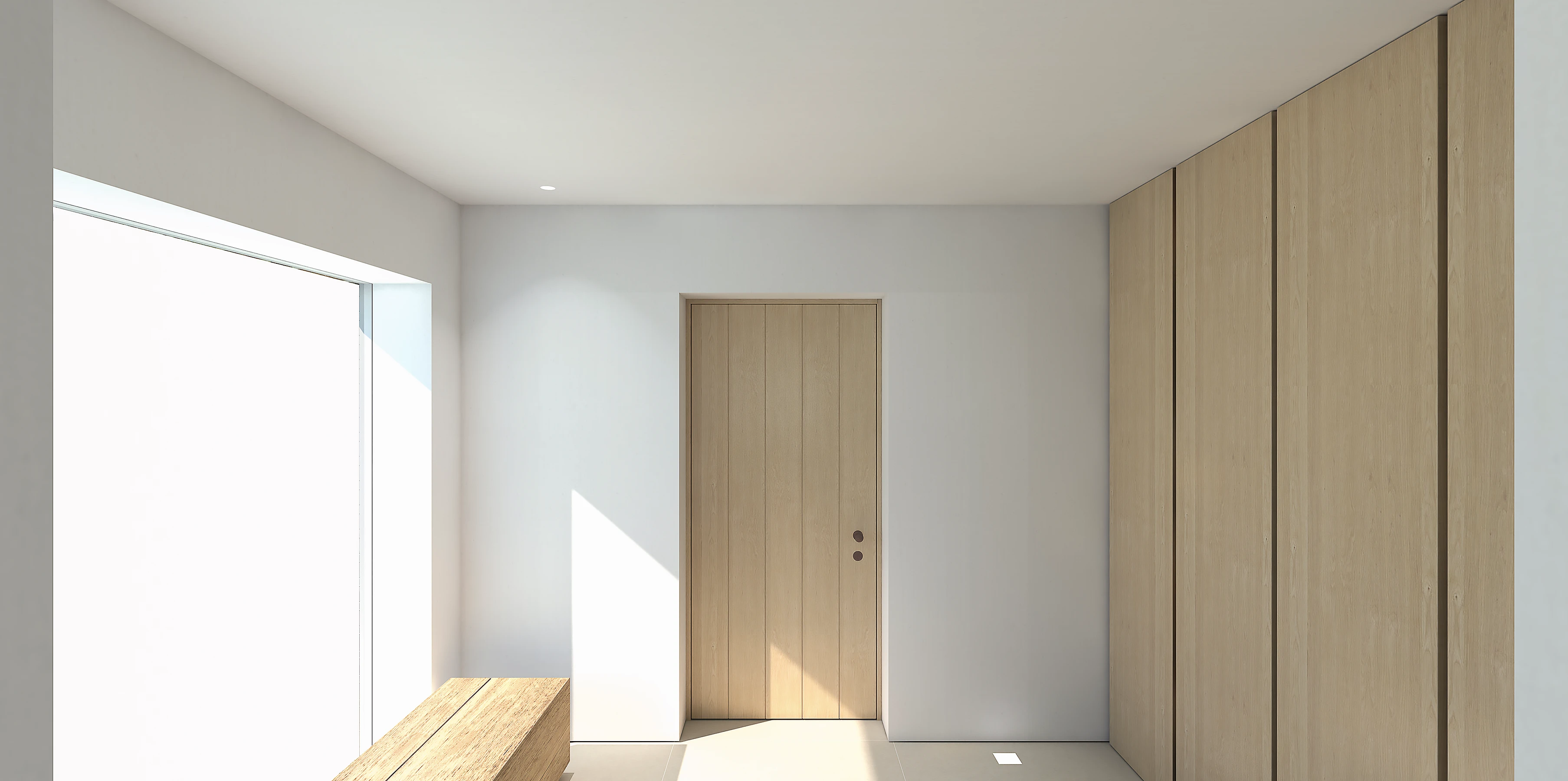 New barn entrance to art gallery.