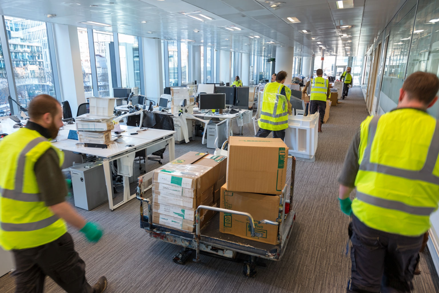 Office clearance in Woking by A1 Waste Removal