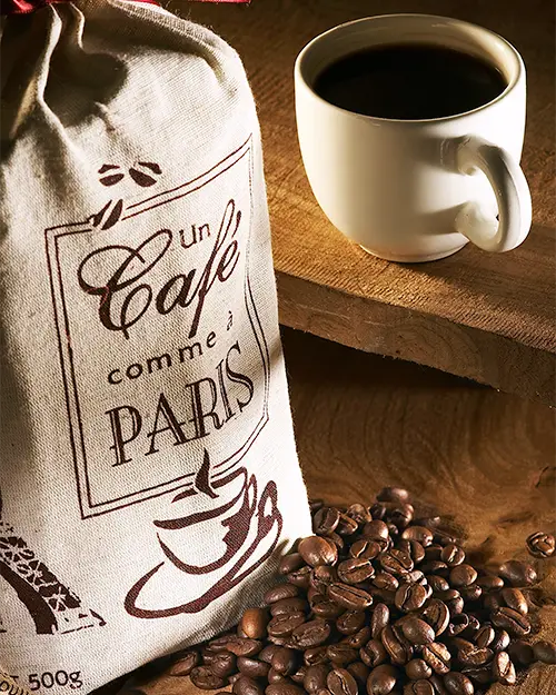 photo mise en scene café