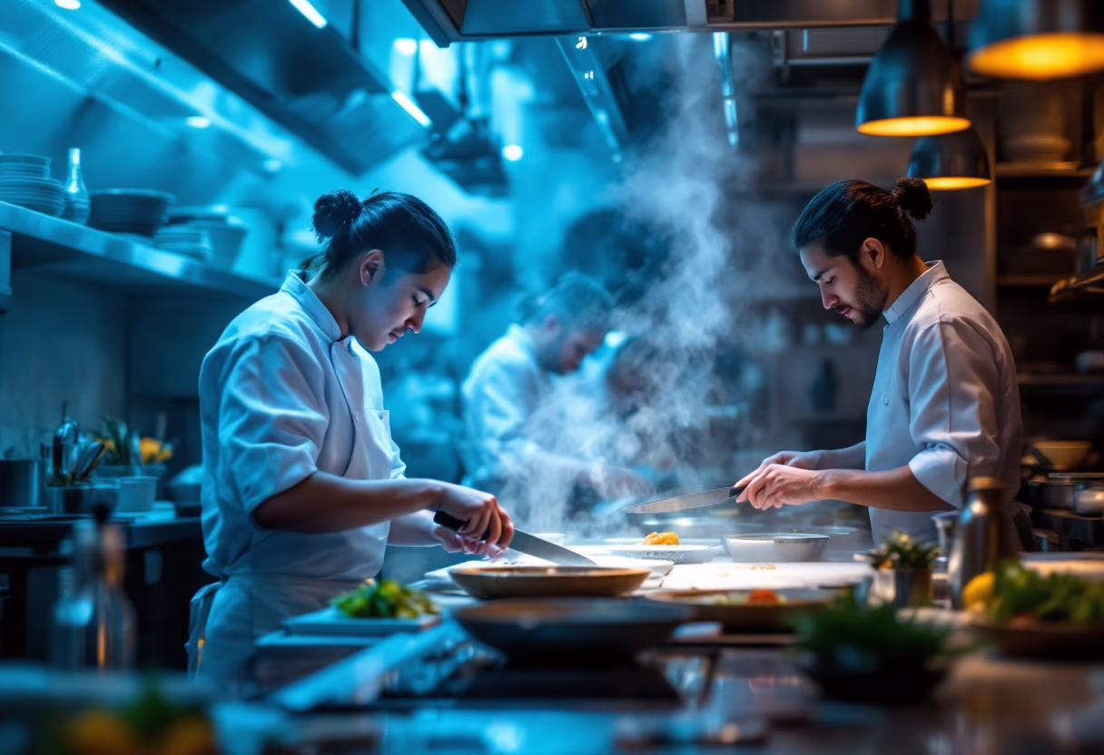 image of chefs preparing food