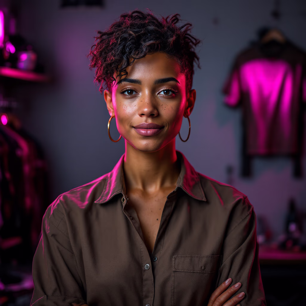 [team] image of individual team member (for a bicycle shop)