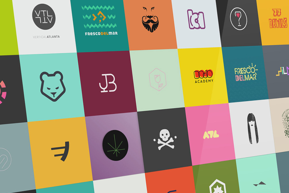 Logo design collection — Andrew McKee Atlanta creative director
