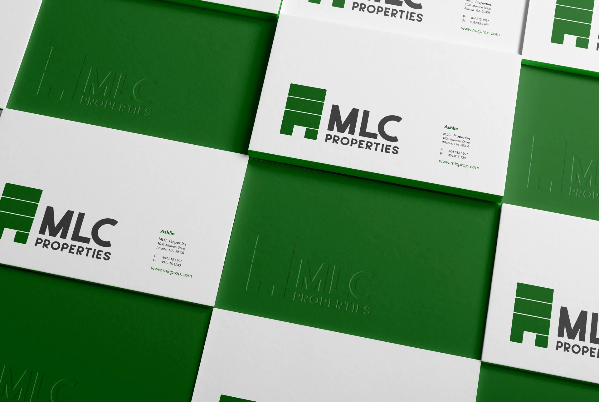 MLC Properties rebrand logo design