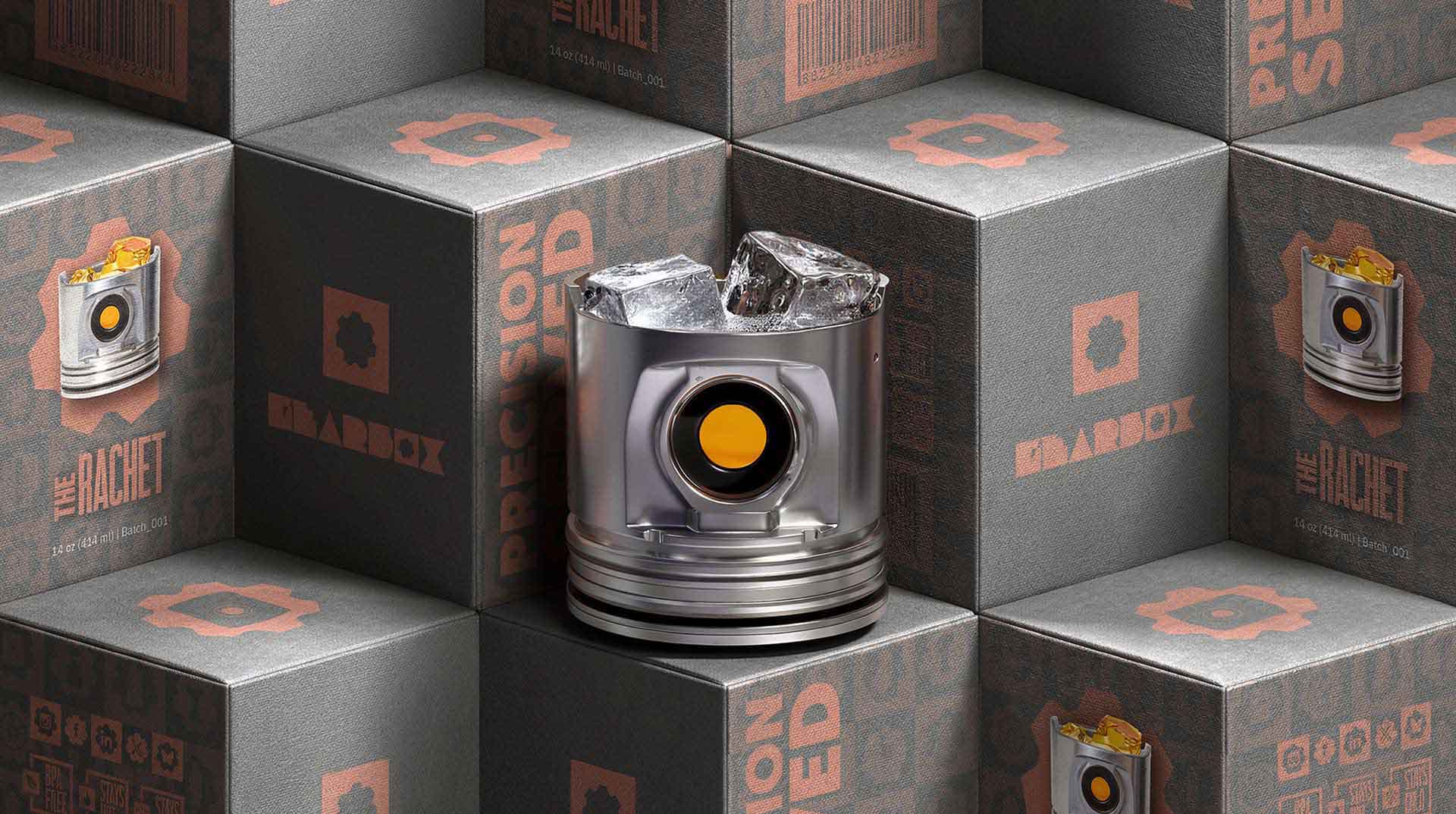 Gearbox industrial packaging system
