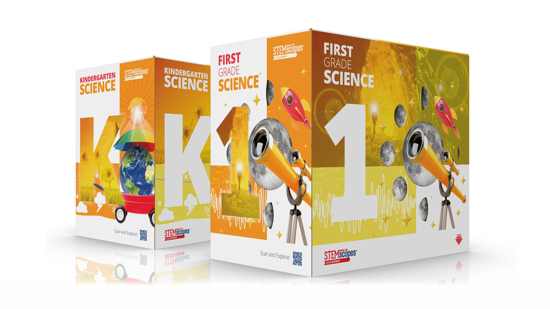 Go Do Good Oregon NGSS K-1 science kit packaging box render