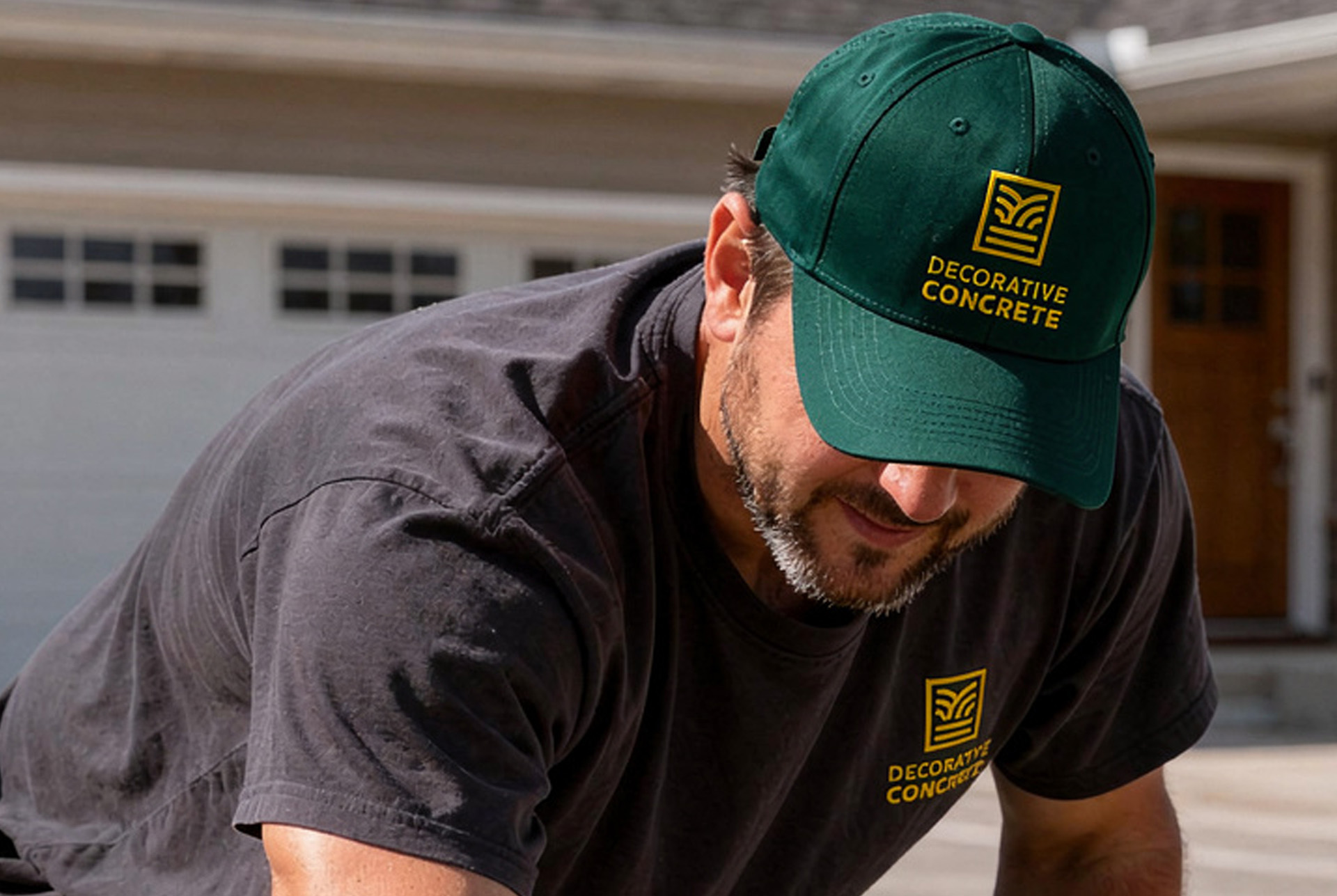Decorative Concrete brand identity