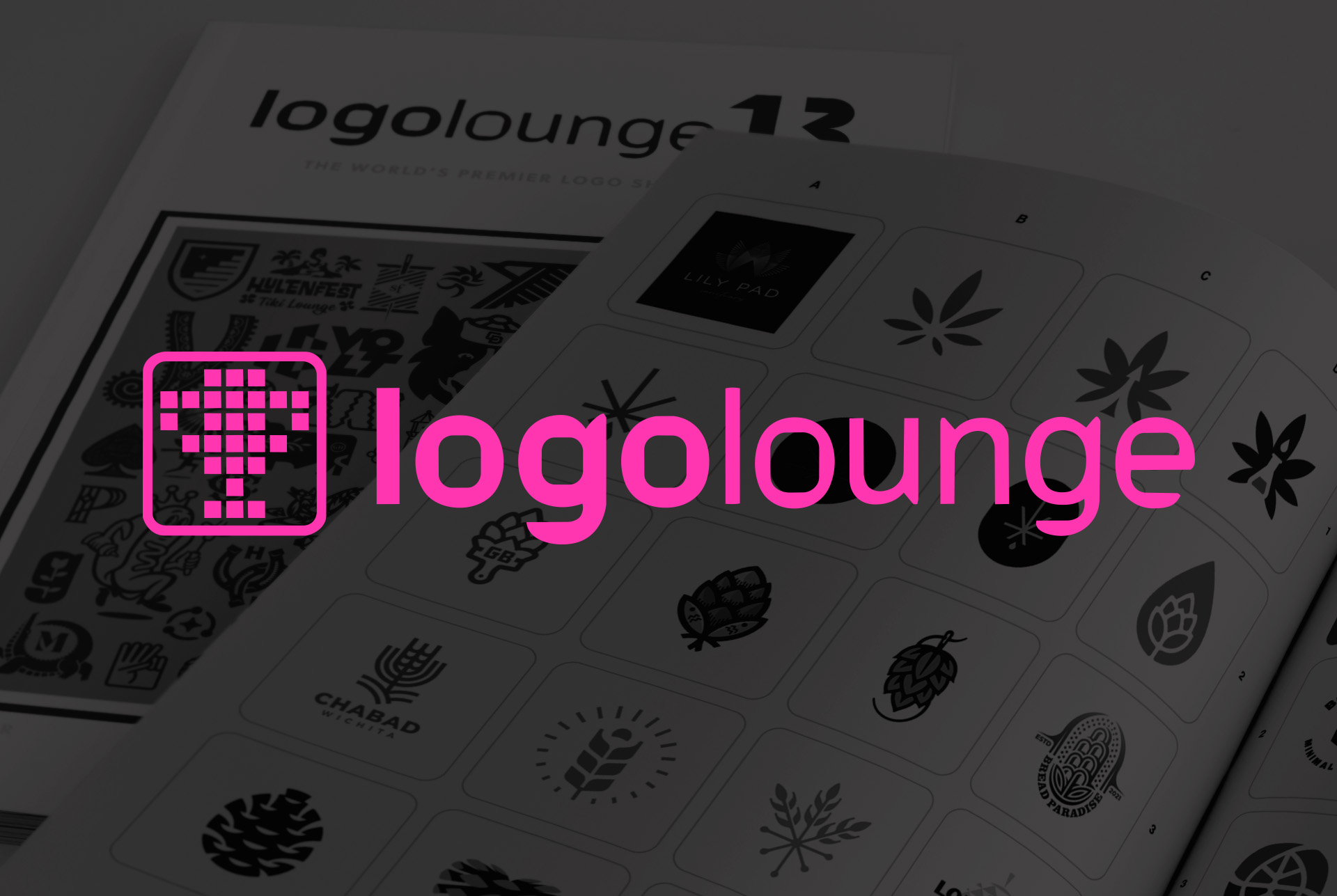 LogoLounge international logo annual featuring Andrew McKee