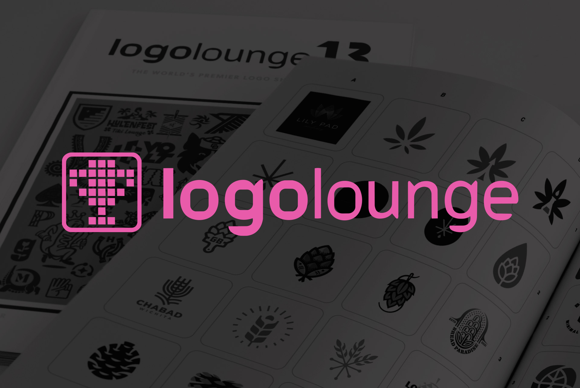 LogoLounge international logo annual featuring Andrew McKee