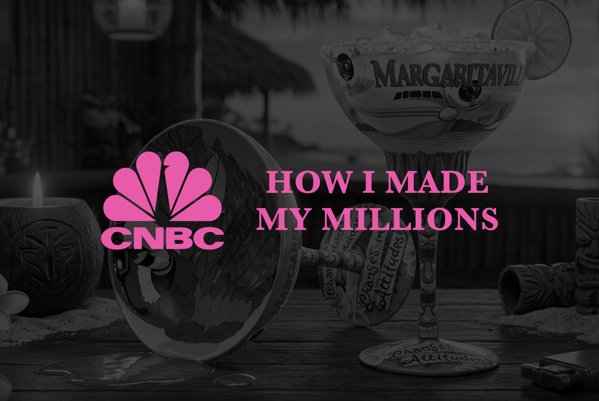 Designs by Lolita hand-painted glassware on CNBC's How I Made My Millions