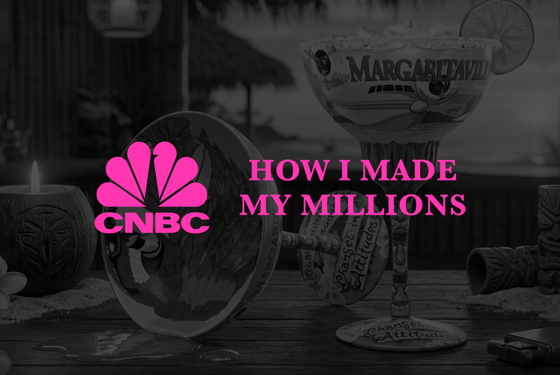 Designs by Lolita hand-painted glassware on CNBC's How I Made My Millions
