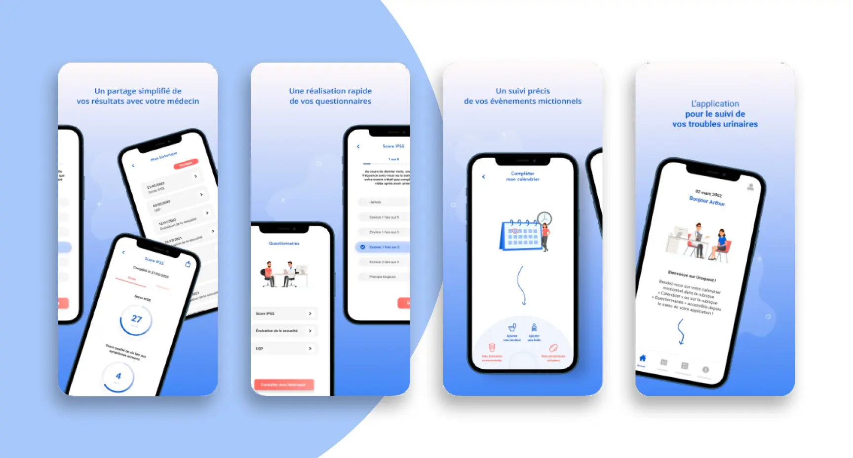 Uroquest — application maintenue par HWS pour Pierre Fabre