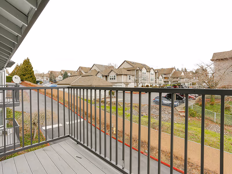 Unfurnished view of balcony