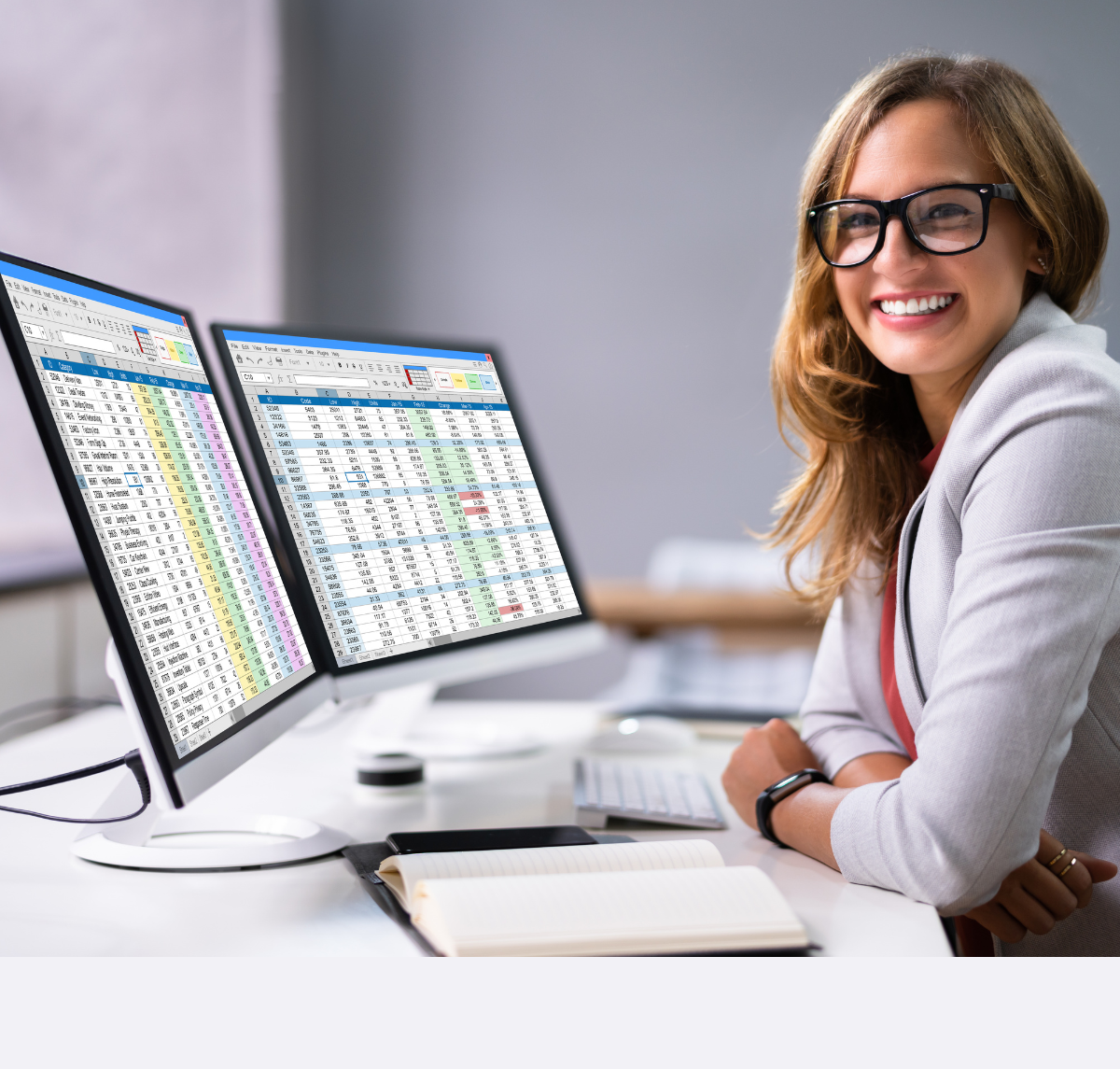 Happy woman at Michelle Margaret Marques Coaching