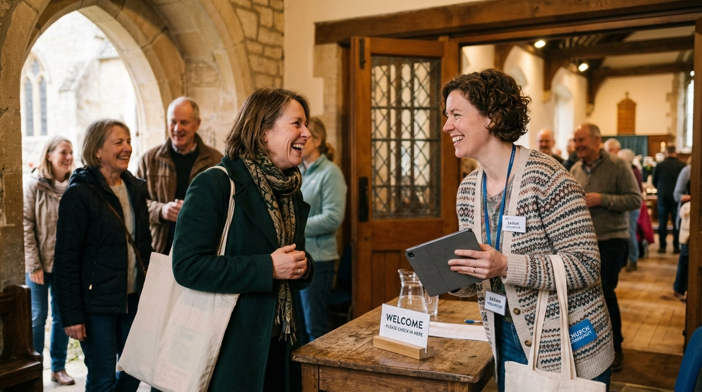 Mobile Check-in Interface