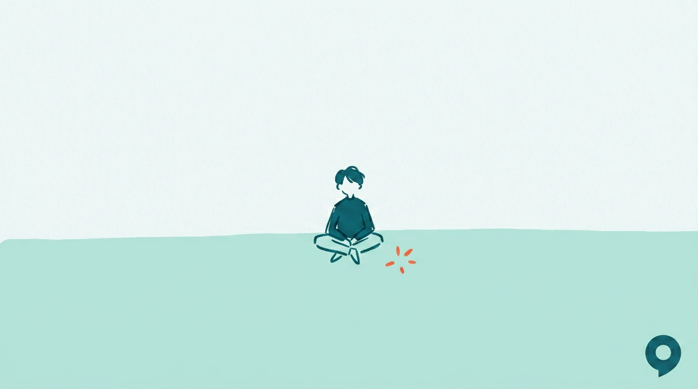 Illustrazione a inchiostro: umore e depressione