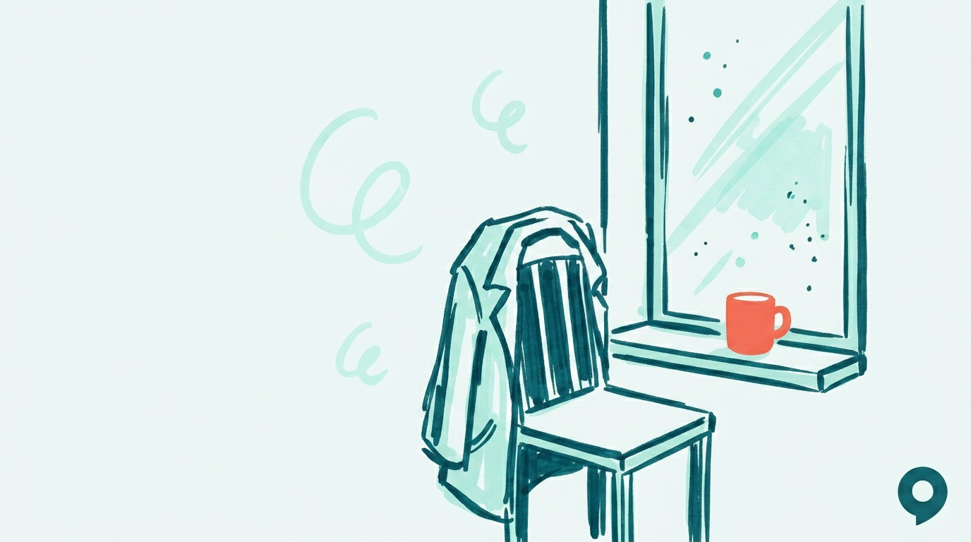 Illustrazione a inchiostro: crisi e supporto