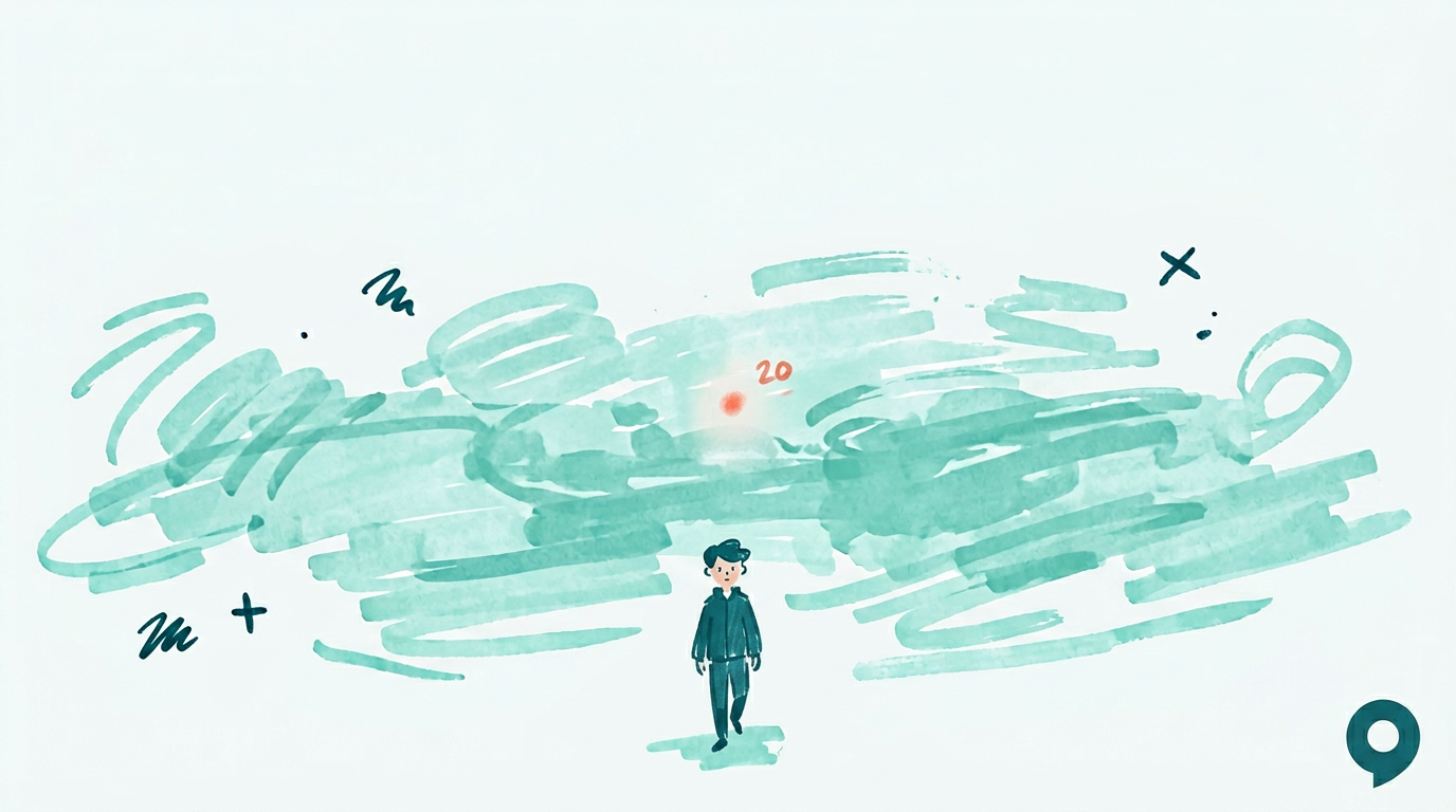 Illustrazione a inchiostro: transizioni