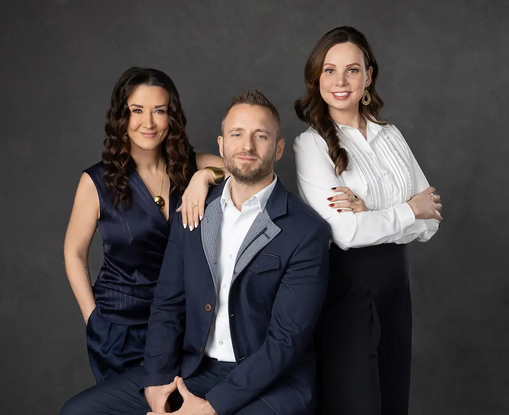 group photo of the Winston Financial team