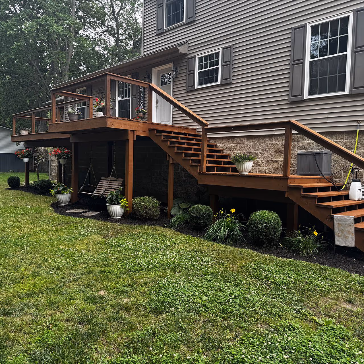 Reliable lawn mowing service by Summit Outdoor near me