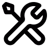 Wrench and Screwdriver Icon