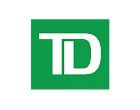 TD logo consisting of white letters 'TD' on a green square background.