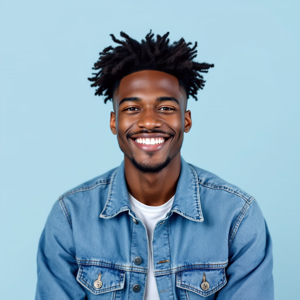 [headshot] image of customer (for a home goods store)