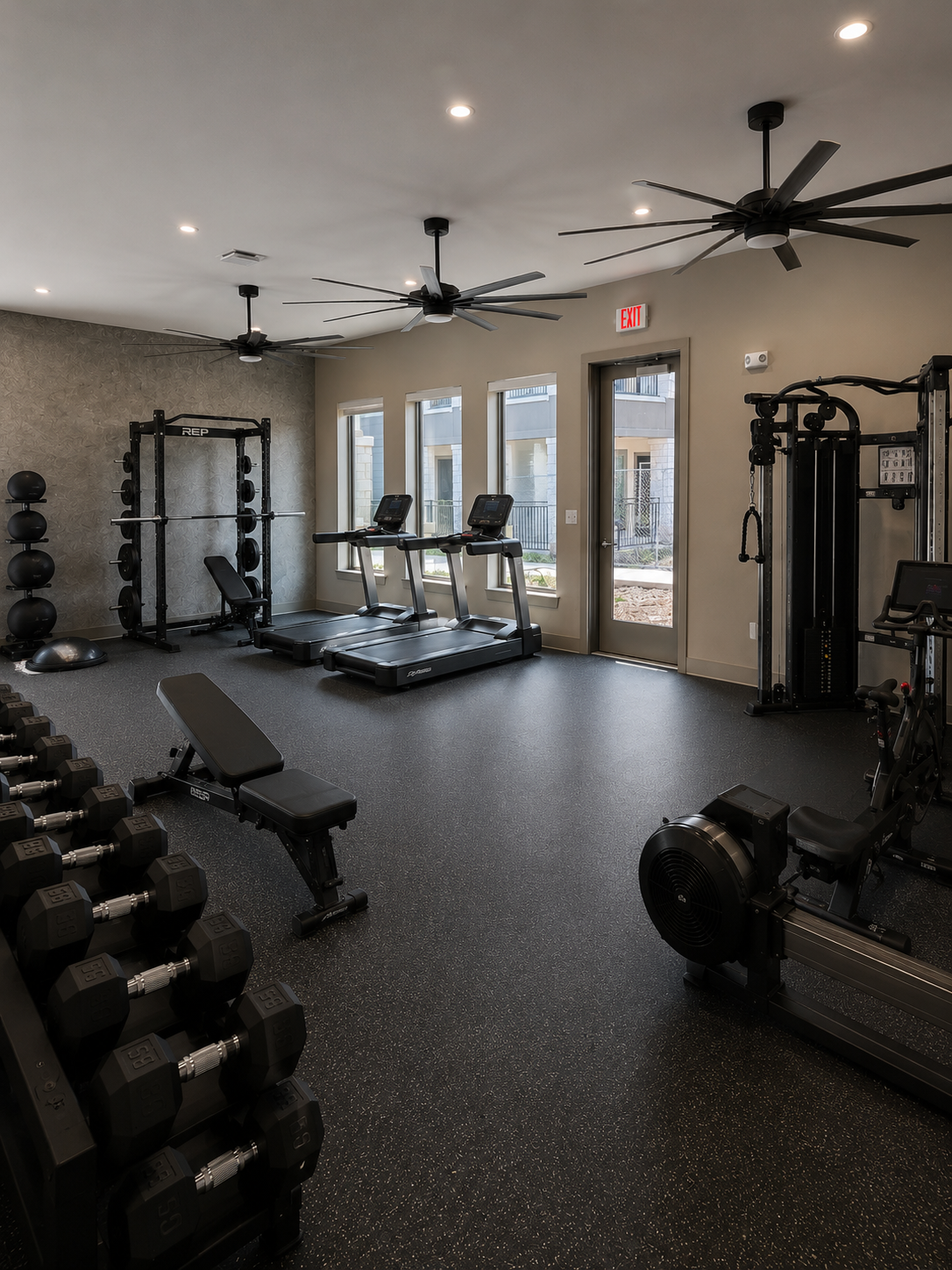 Fitness Center stock image