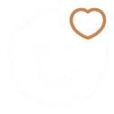 Smiling face with closed eyes and a heart above the right eyebrow.