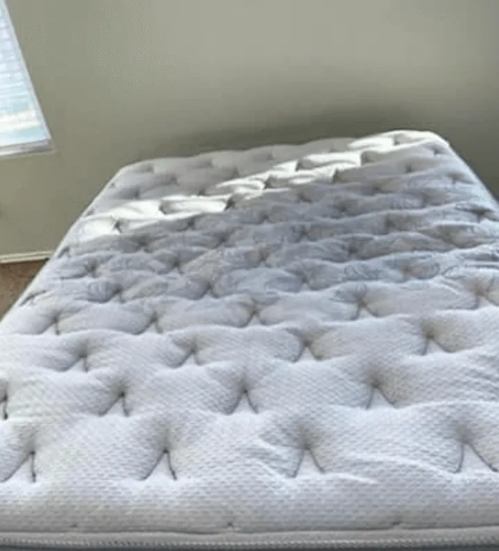 After mattress cleaning service