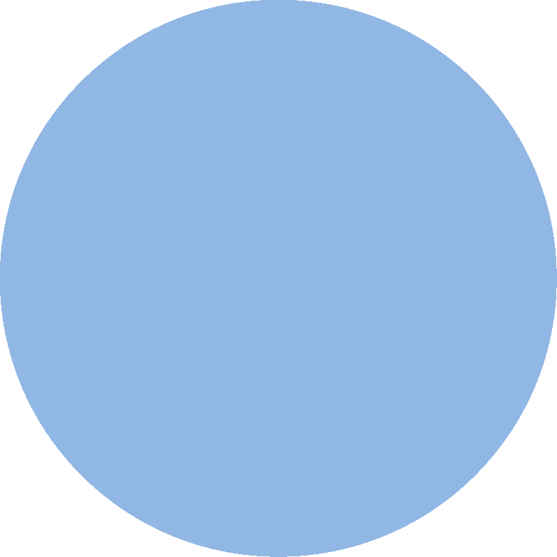 second layer blue circle