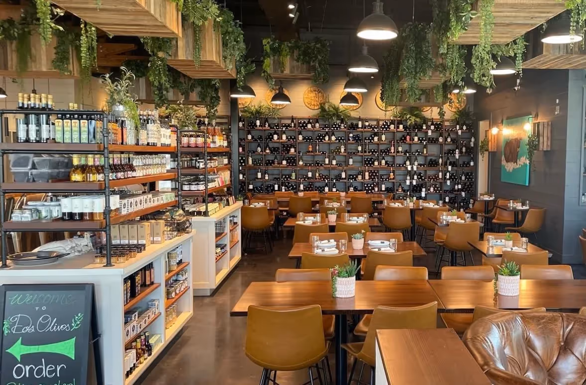 A picture of the local restaurant