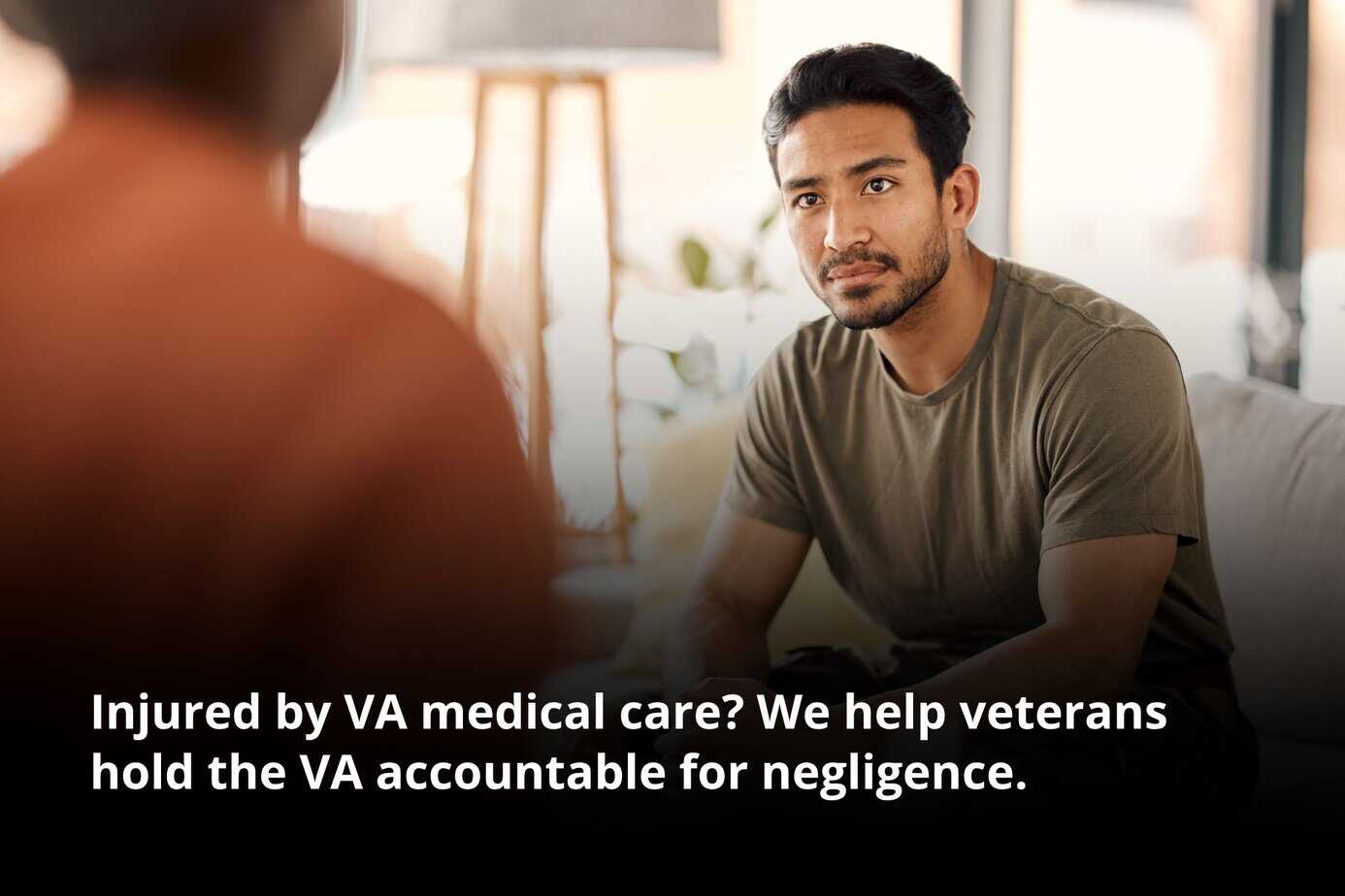 A veterans speaks to a VA malpractice lawyer about starting a claim.