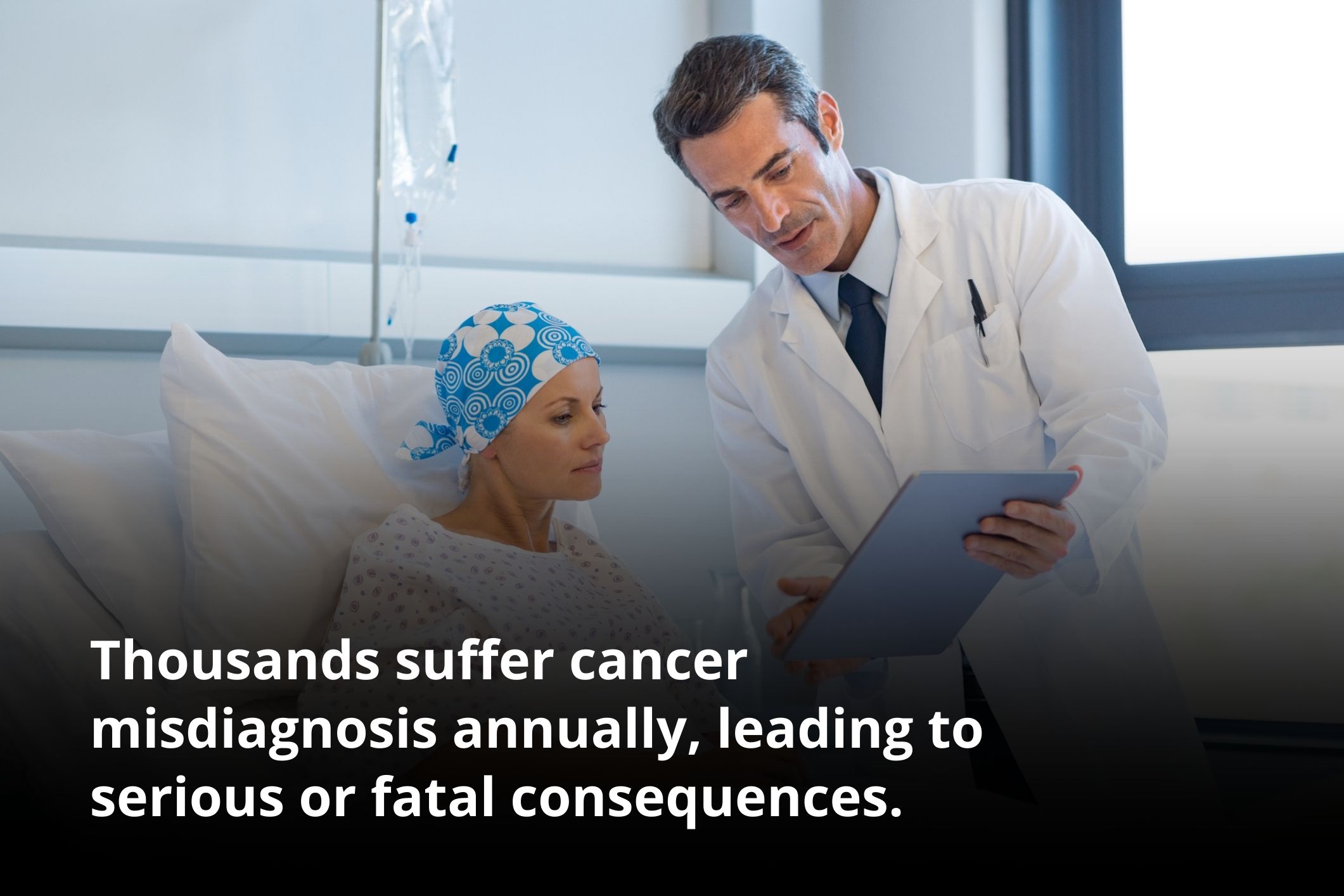 A doctor informs a cancer patient that there was a delay in their diagnosis. A cancer misdiagnosis lawyer can help determine whether the care she received was negligent.
