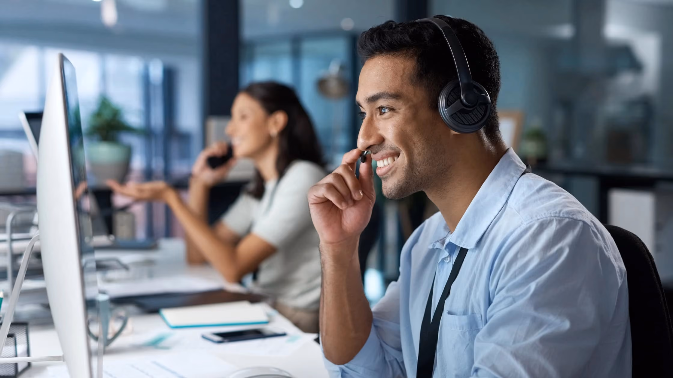 Five Secrets to Integrity Advocate’s Industry-Leading SupportFive Secrets to Integrity Advocate’s Industry-Leading SupportA support professional smiles while taking a call, representing the responsive support experience Integrity Advocate delivers to both