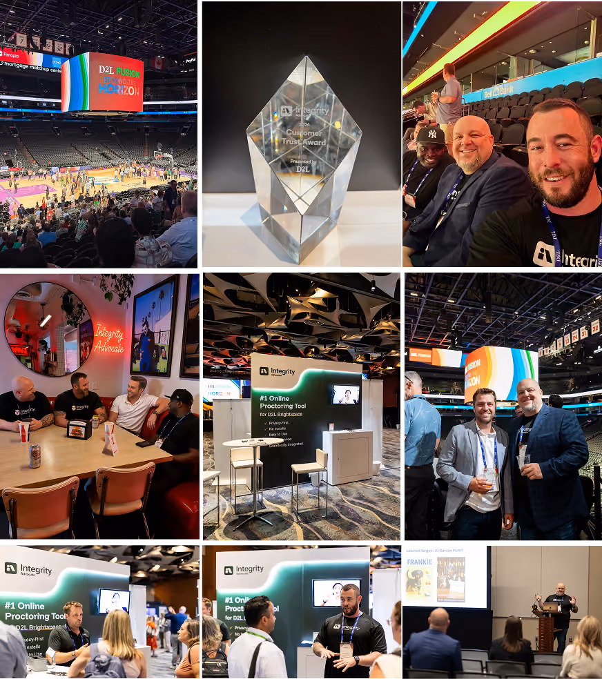 Integrity Advocate team's favorite moments at 2026 D2L Fusion