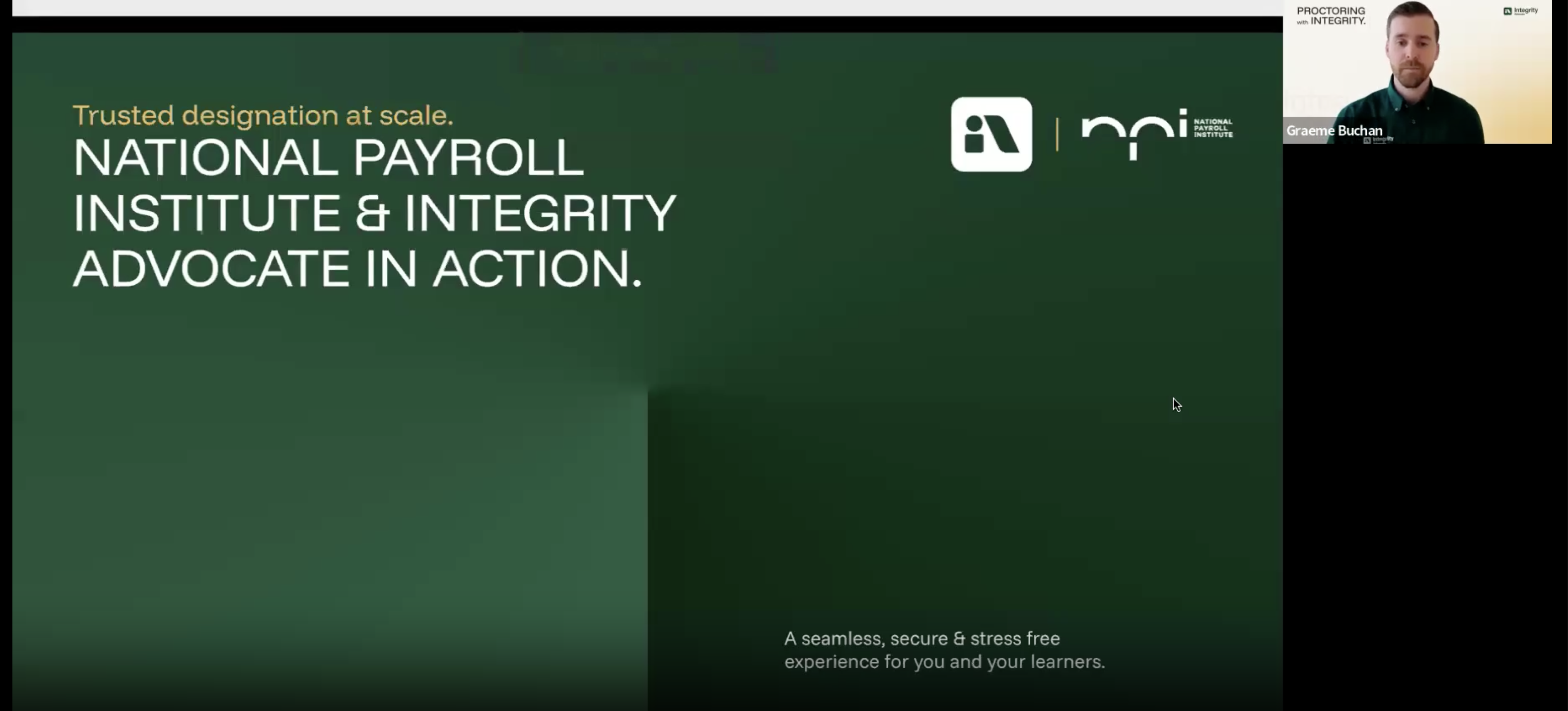 On Demand: 30K Proctored Exams, Zero Headaches: National Payroll Institute Keeps Support Under 1%