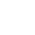Logotipo de Facebook en un círculo blanco.
