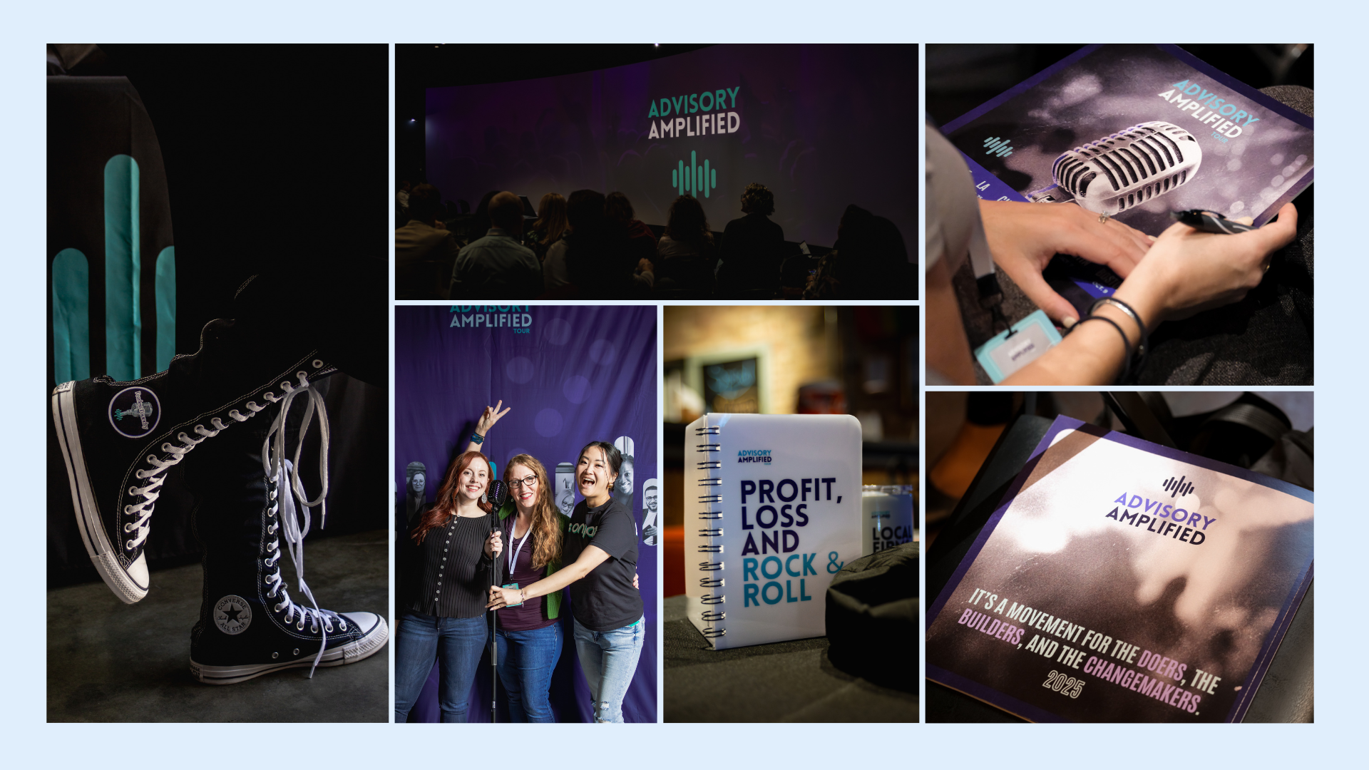 Advisory Amplified Boston — keynote stage and audience