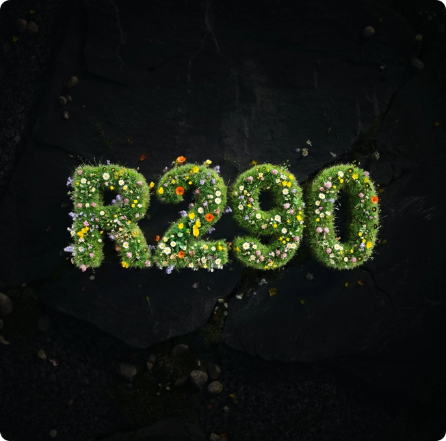R290 Kältemittel-Visual in mobiler Ansicht.