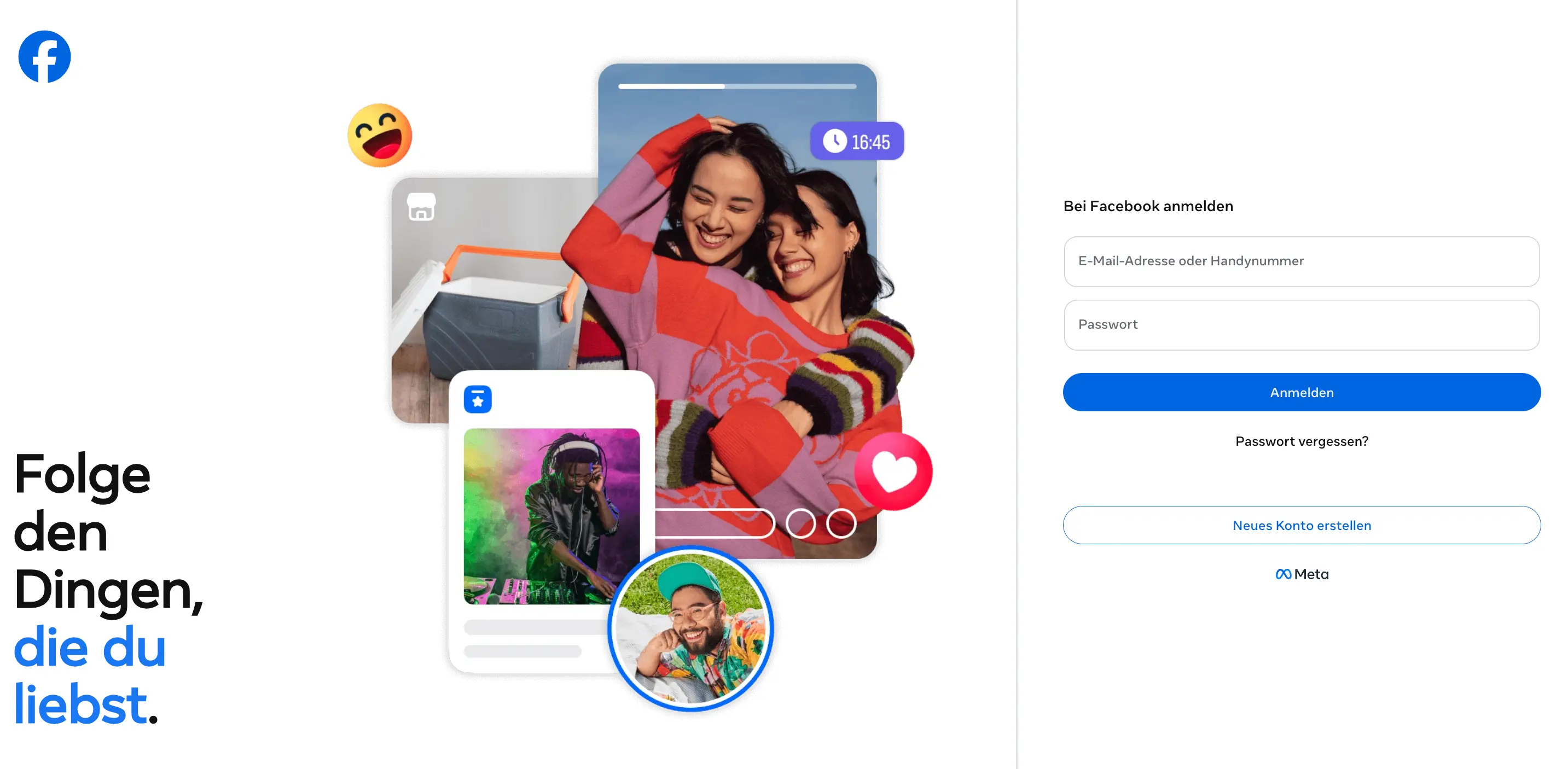 Facebook Social Media Plattform
