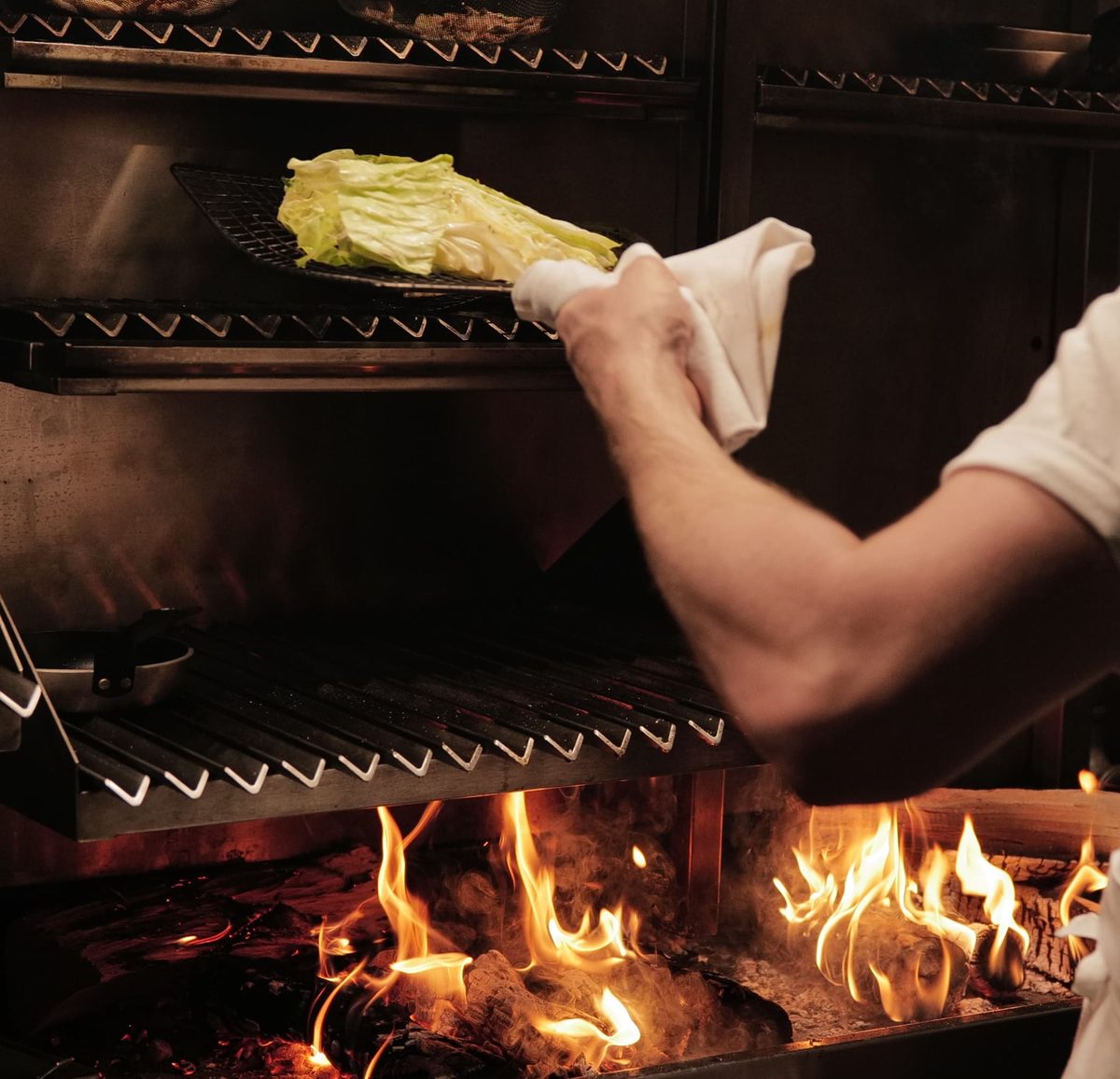 Cuisine au feu de bois
