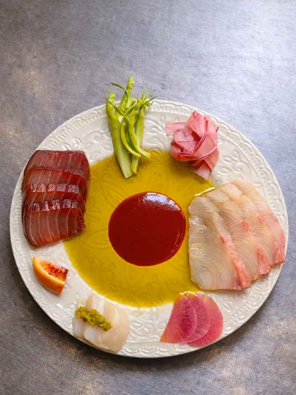 Assiette de sashimi
